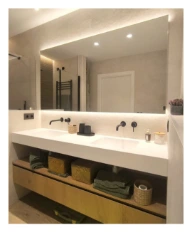 Espejo baño con luz led