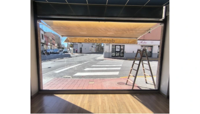 Escaparate cristal tienda