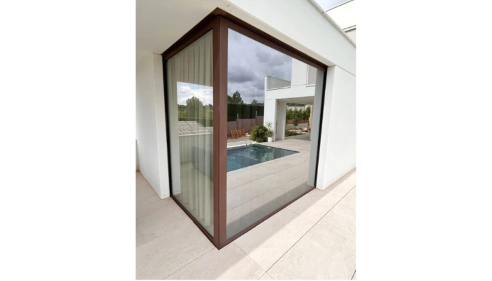 Doble cristal, cristal cámara para habitación